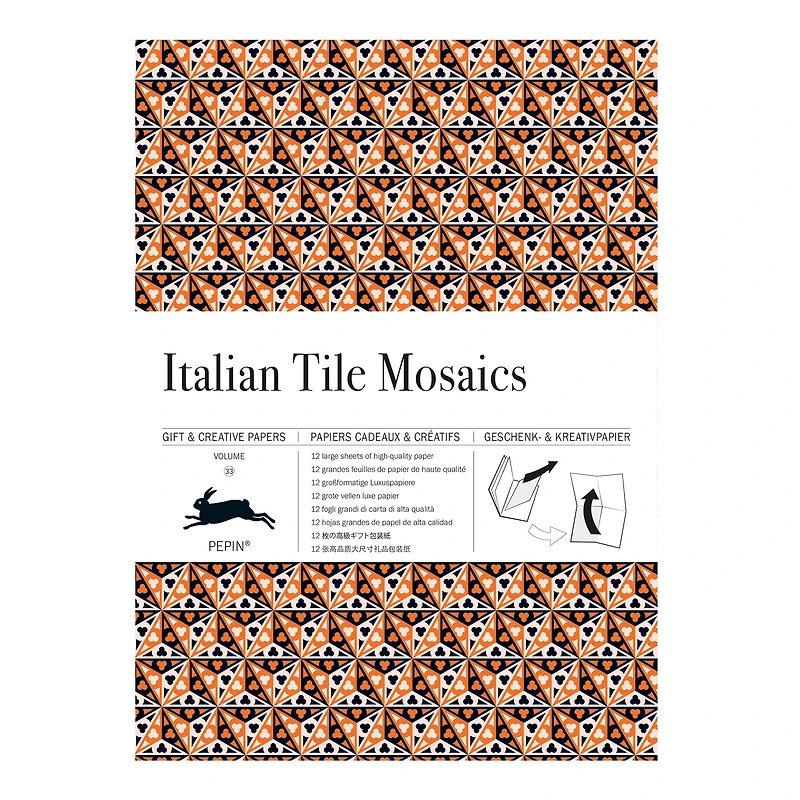 Gift & Creative Paper Book - Italian Tile Mosaics