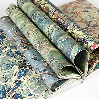 Gift & Creative Paper Book - Marbled Paper Designs