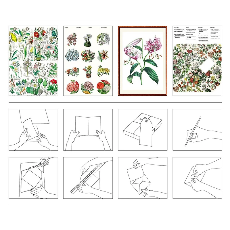 Papercraft Book: Flowers
