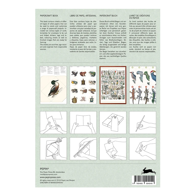 Papercraft Book: Natural History