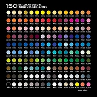 Ens. 150 crayons de couleur Premier