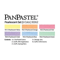 Ens. 6 couleurs perlées PanPastel