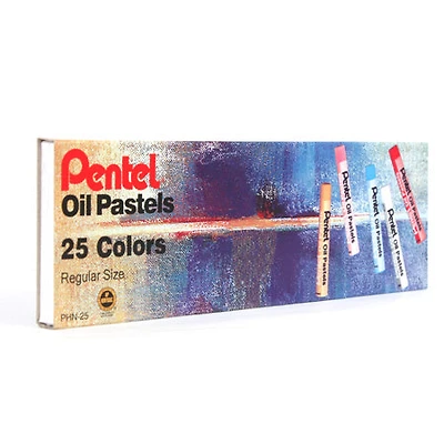 Pentel 25 oil pastel set