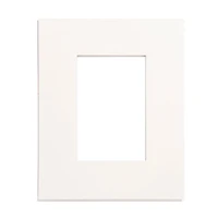 Passe-partout à cœur blanc