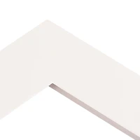 Passe-partout à cœur blanc