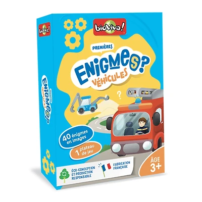 Mes premières enigmes? - Véhicules