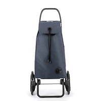 I-Max Tweed 6 Shopping Trolley - Navy