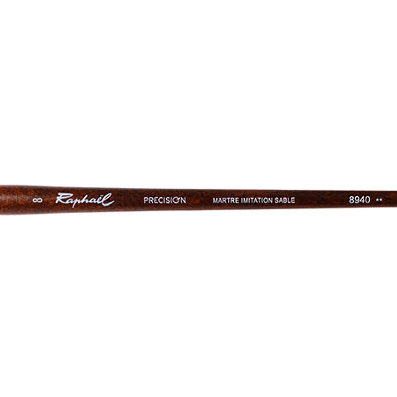Prescision Aqua Synthetic Paintbrushes - Filbert