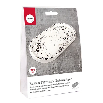 Sous-verre en terrazzo DIY