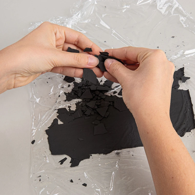 Sous-verre en terrazzo DIY