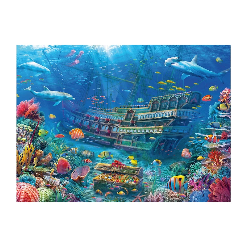 200-Piece XXL Puzzle - "Underwater Discovery"
