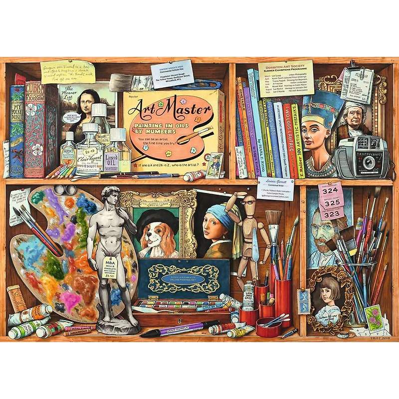 Casse-tête 1000 mcx - « L'atelier d'artiste »