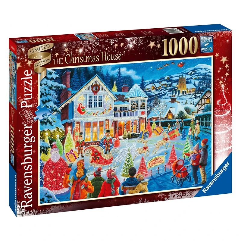1,000-Piece Puzzle - "Christmas House"