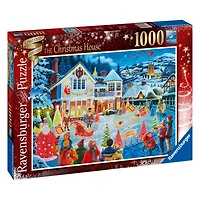 1,000-Piece Puzzle - "Christmas House"