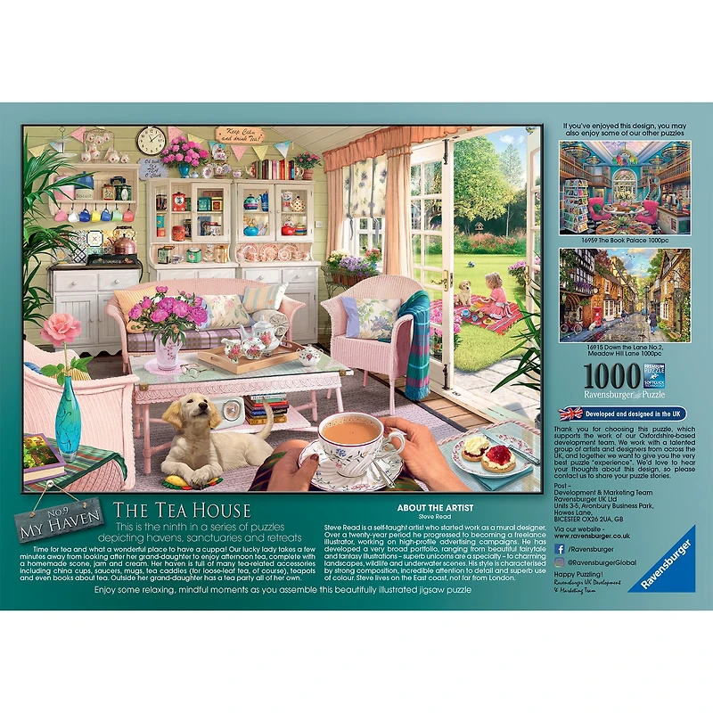1,000-Piece Puzzle - "The Tea Shed"