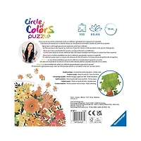 Casse-tête 500 mcx - « Cercle de couleurs avec fleurs »