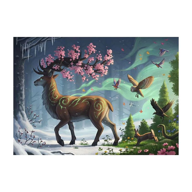 Casse-tête 1000 mcx - « Cerf du printemps »