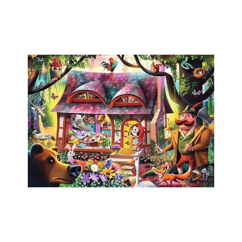 Casse-tête 1000 mcx - « Le Petit Chaperon Rouge »
