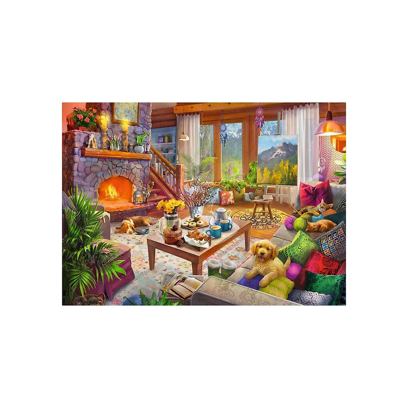 1,000-Piece Puzzle - "Cosy Cabin"