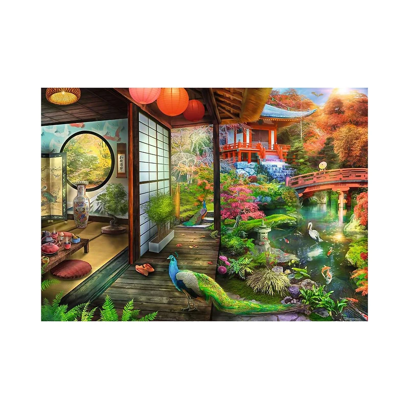 1,000-Piece Puzzle - "Japanese Garden Teahouse"