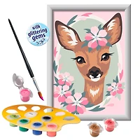Kit peinture par numéro pour enfant CreArt - charmante biche