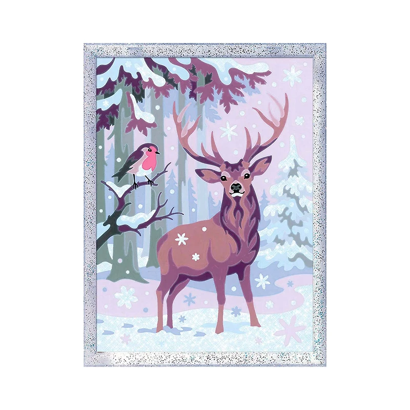 CreArt Kids Paint by Number Kit - Festive Friends
