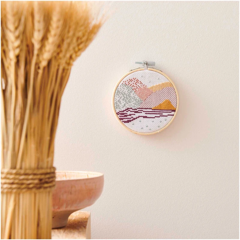 X-Stitch Embroidery Kit - Landscape