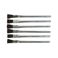 Pack of 6 craft and glue brushes