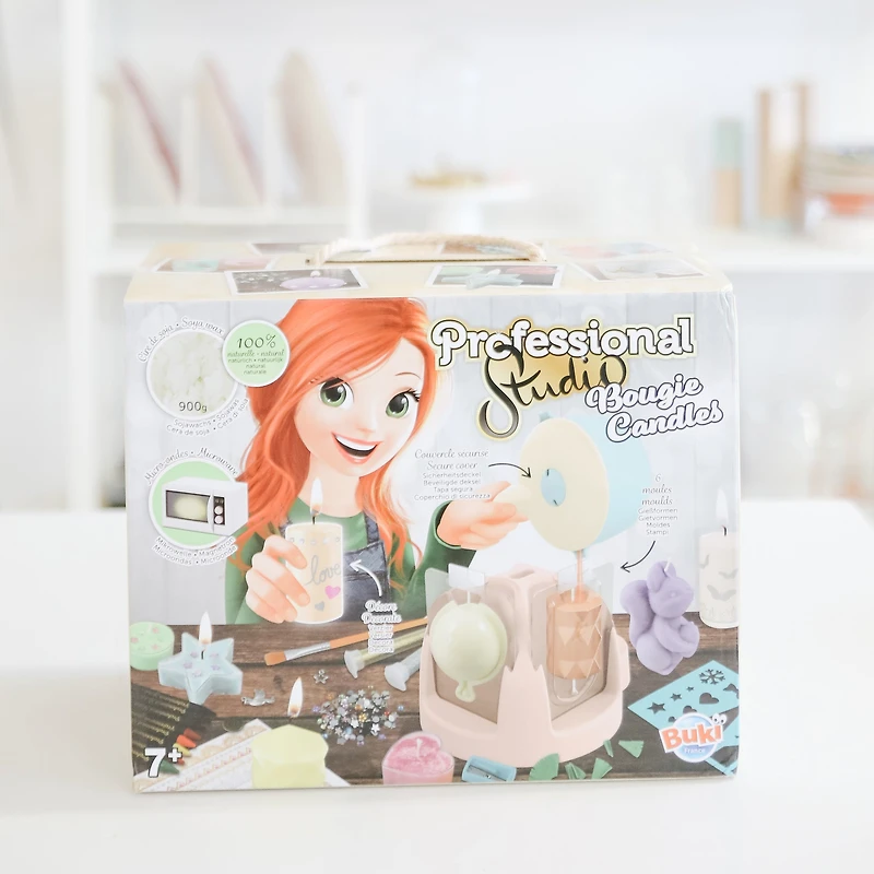 Studio professionnel pour bougies