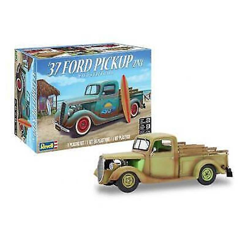 Kit modèle réduit - camion Ford 1937 avec planche de surf