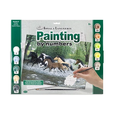peinture no senior 13x16 chevaux