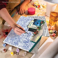 Painting by Numbers Kit - "Flower Shop"
