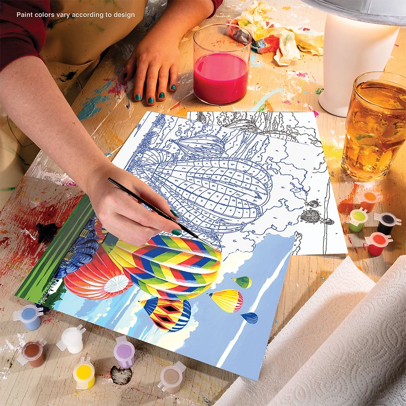 Kit peinture à numéros - « Ballons »
