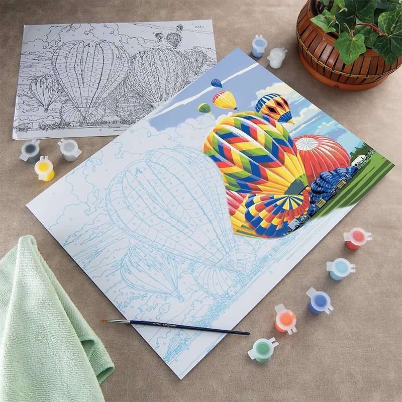 Kit peinture à numéros - « Ballons »