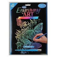 Butterflies rainbow engraving kit