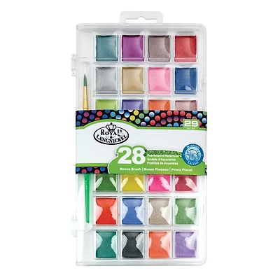 Boîtier aquarelle nacrée - 29 mcx
