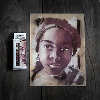 6-Pack Extra Soft Half Pastels - Dark Skin Tones