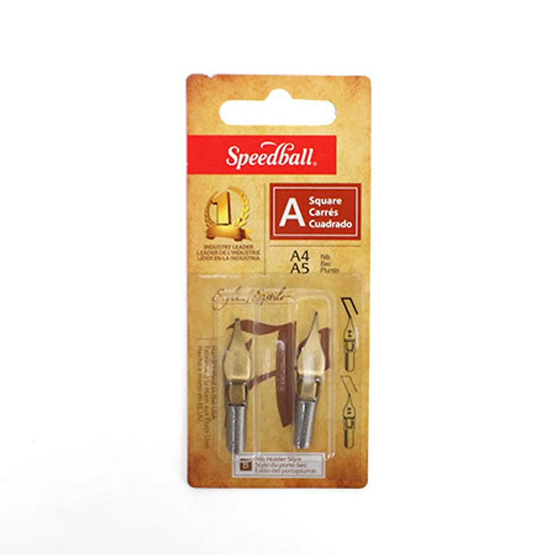 Pointes Speedball A4-A5 carrées
