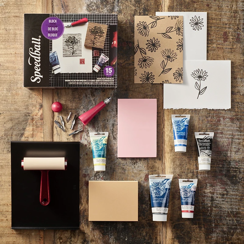 Deluxe Linocut printing kit