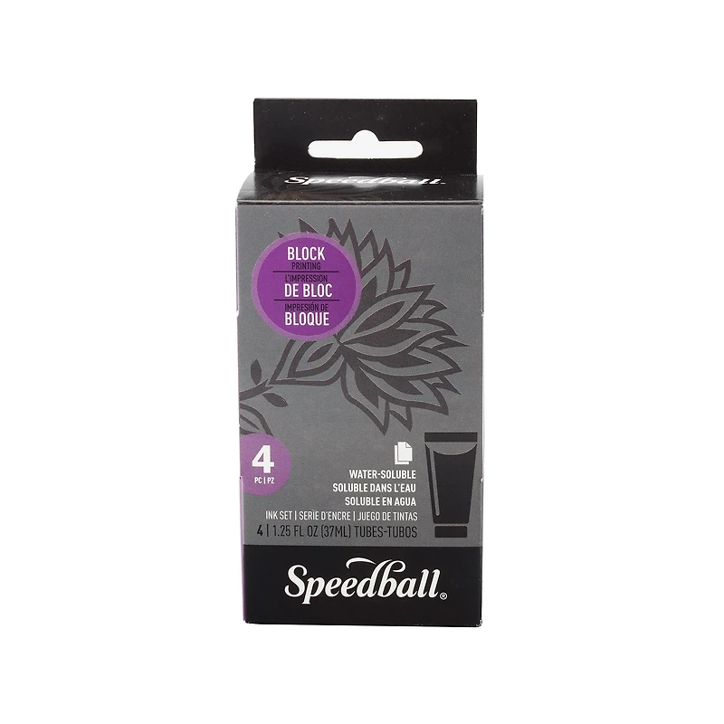 Water-Soluble Block Printing Ink Set