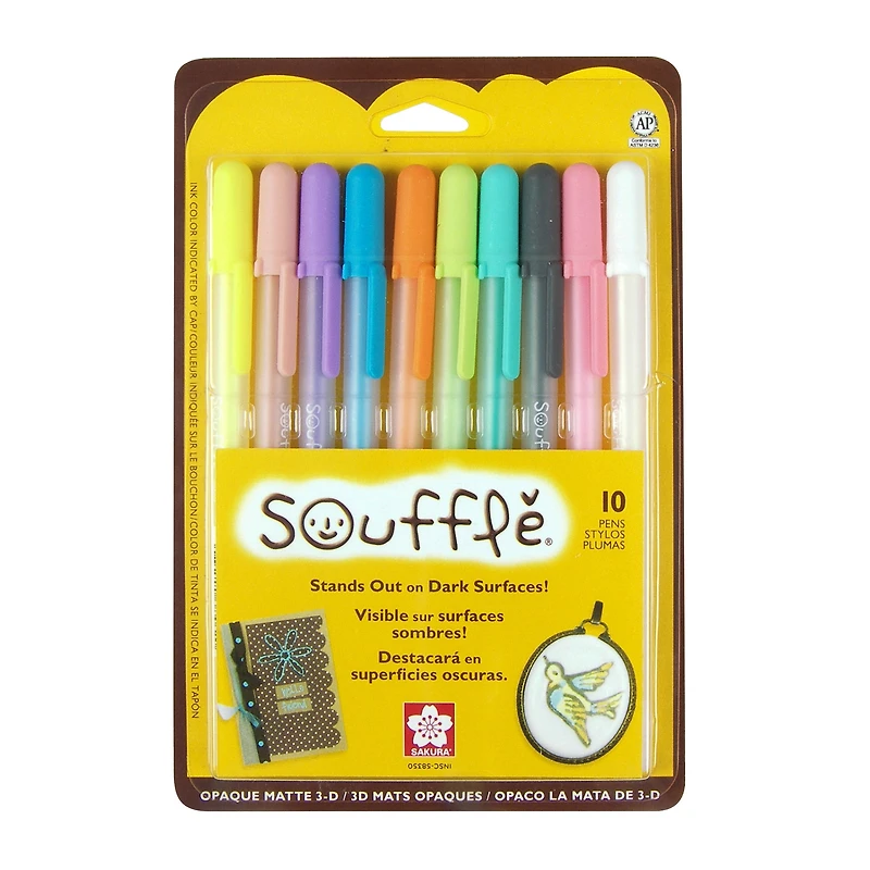 Set of 10 Souffle Gelly Roll® Pens