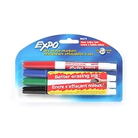 Set of 4 Low Odour Dry Erase Markers