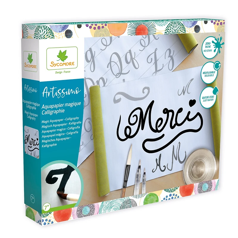 Kit Artissimo - aquapapier magique calligraphie