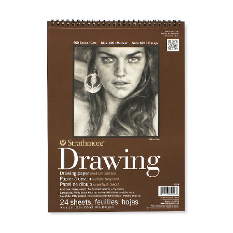 Tablette de papier à dessiner Strathmore