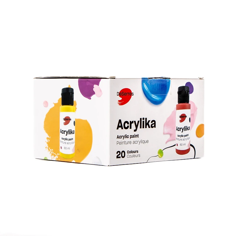 Acrylika Paint Kit - 20 x 60 ml