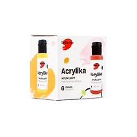 Acrylika Paint Kit - 6 x 60 ml
