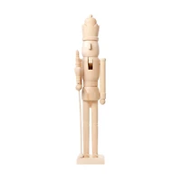 Natural Wood Nutcracker Crown - 61 cm