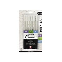 Set of 6 White Gelly Roll® Pens