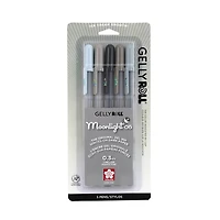 5-Pack Gelly Roll Moonlight 06 Pens - Grey