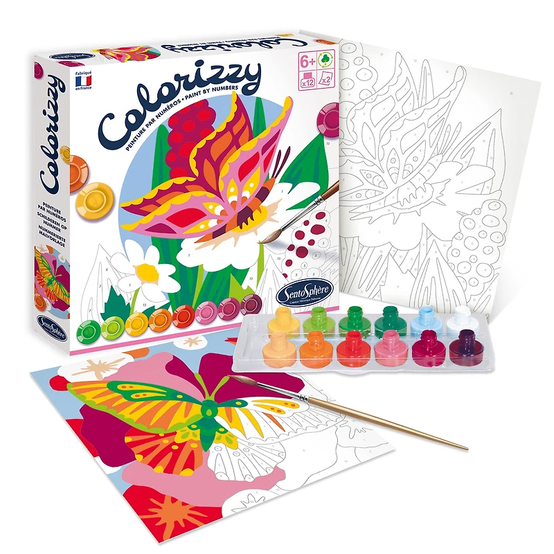 Colorizzy Paint by Numbers - Butterflies